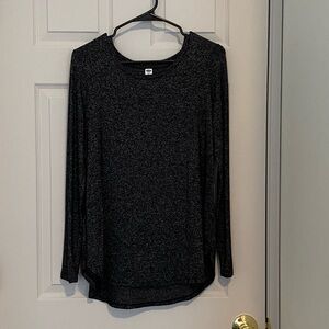 Old Navy Charcoal Long Sleeve Tee